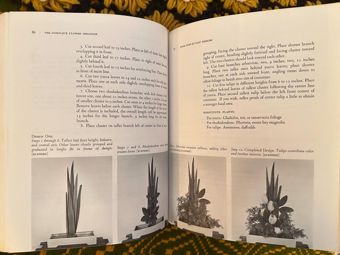 The Complete Flower Arranger By: Amalie Adler Ascher Copyright 1974